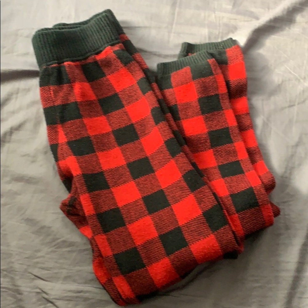 flannel leggings